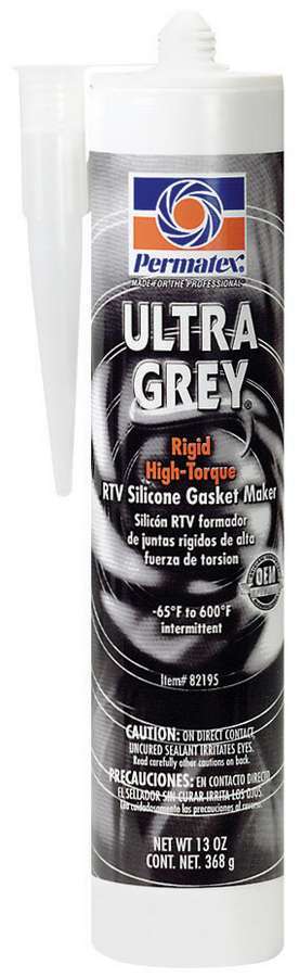 PERMATEX - Ultra Grey Silicone 13oz Cartridge