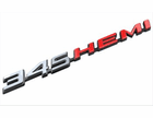 Retro 392 HEMI Emblem for Hood, Shaker, or Fender