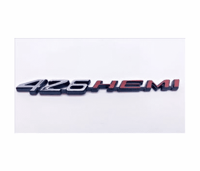 Retro 426 HEMI Emblem for Hood, Shaker, or Fender