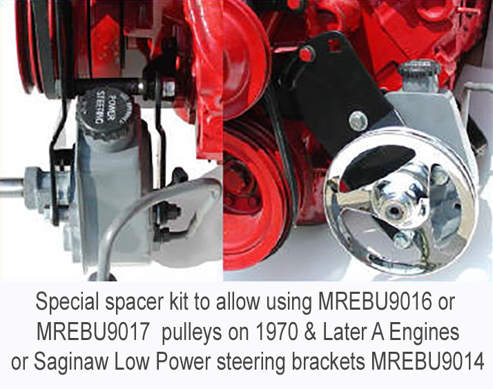 Saginaw Power Steering Pump Bolt & Spacer