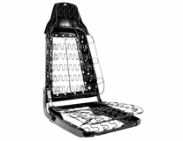 SEAT FRAME COMPLETE RH 70-74 #SALE#