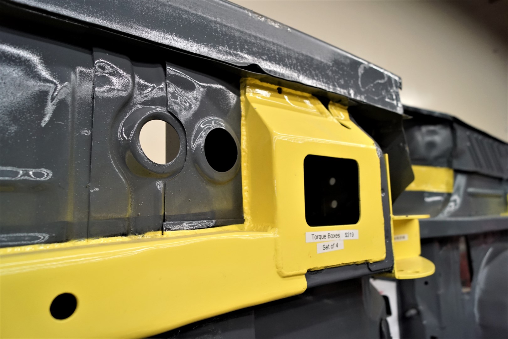 Torque Boxes Set (2) Rear for 1967 1975 Mopar A Bodies