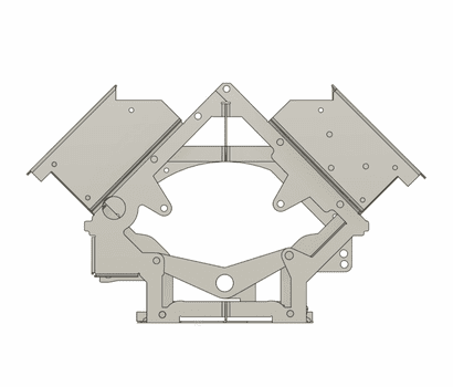 USC - Gen3 Mockup Spaceframe Engine Skeleton - image2
