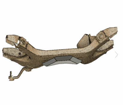 USCT - A Body K-Frame Skid Plate - image1