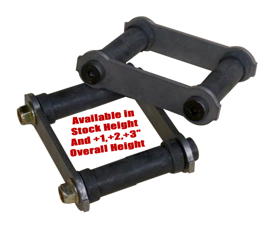 USCT ABody rear leaf spring shackle kit pair