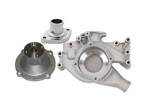 Hemi.　0418 MRE - Water Pump/Housing - High Vol. w/Chrome Water Neck