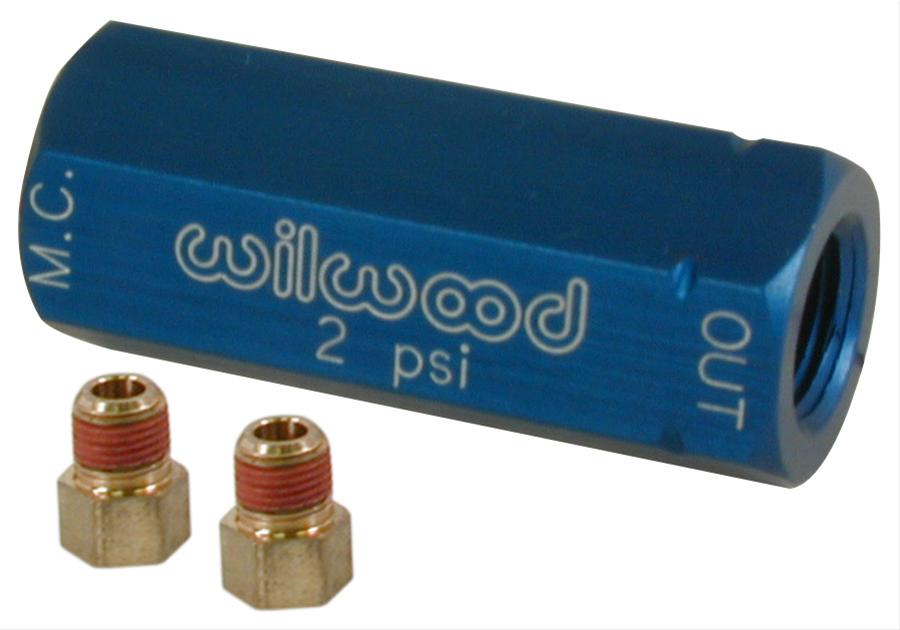 Wilwood Residual Pressure Valve