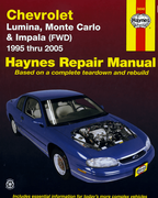 Chevrolet Lumina, Monte Carlo & Impala - Haynes Repair Manual