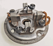 Lucas Starter Motor Communicator Plate Bracket