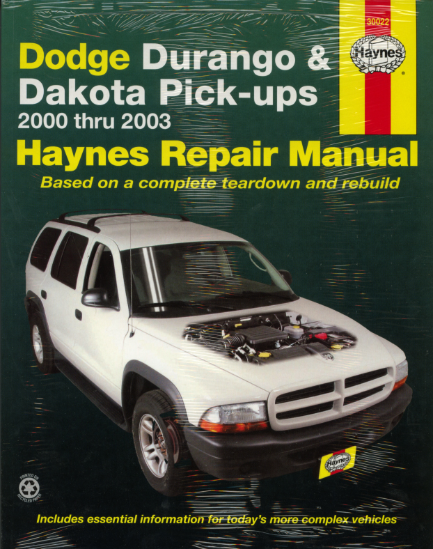 Dodge Durango & Dakota PickUps Haynes Repair Manual