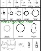 Honda Accord, Civic - Carburetor Repair Kit