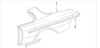 Mercedes 280CE, 300CD - Left Rear Quarter Panel