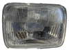 Z-Beam� 200mm Rectangular H4 Headlamp Conversion with Mega White Bulb