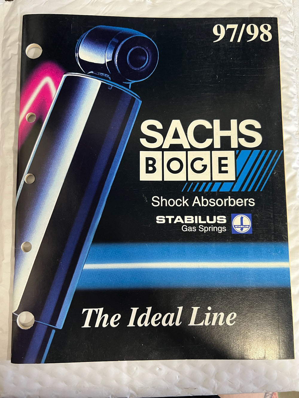 SachsBoge Shock Absorbers Catalogfor MANY makes/models 19971998