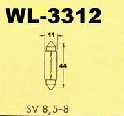 6V 5W Festoon Bulb