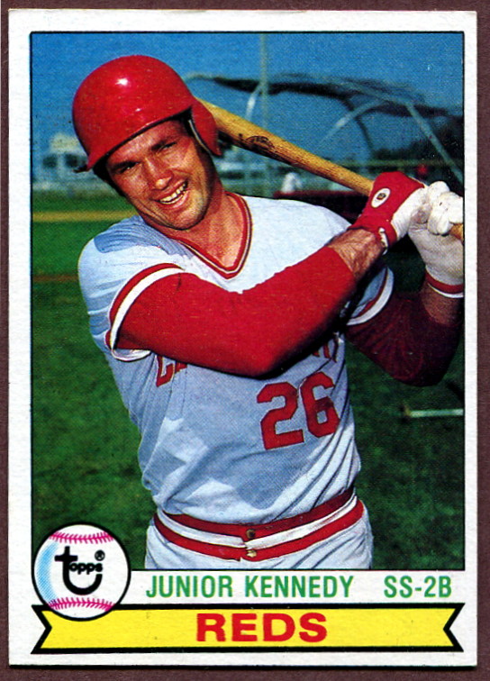 1979 Topps 501 Junior Kennedy RC Baseball Card Cincinnati Reds