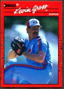 1990 Donruss #248 Kevin Gross Baseball Card - Montreal Expos 