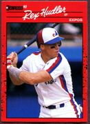 1990 Donruss #366 Rex Hudler Baseball Card - Montreal Expos 