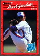 1990 Donruss #40 Mark Gardner RC Baseball Card - Montreal Expos 