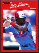 1990 Donruss #456 Otis Nixon Baseball Card - Montreal Expos 