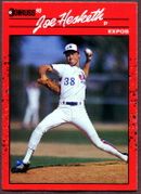 1990 Donruss #511 Joe Hesketh Baseball Card - Montreal Expos 