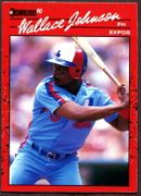 1990 Donruss #570 Wallace Johnson Baseball Card - Montreal Expos 
