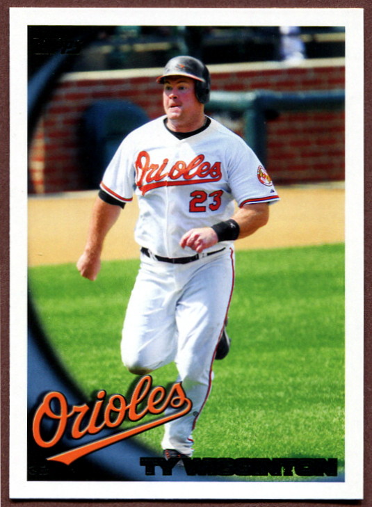2010 Topps 111 Ty Wigginton Baseball Card Baltimore Orioles