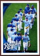 2010 Topps #69 Kansas City Royals Baseball Card - Kansas City Royals 