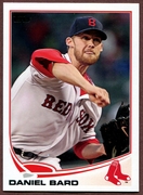 2013 Topps Update #US149 Daniel Bard Baseball Card - Boston Red Sox 