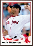 2013 Topps Update #US207 Matt Thornton Baseball Card - Boston Red Sox 