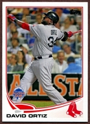 2013 Topps Update #US285 David Ortiz Baseball Card - Boston Red Sox 