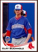 2013 Topps Update #US63 Clay Buchholz Baseball Card - Boston Red Sox 