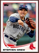 2013 Topps Update #US84 Stephen Drew Baseball Card - Boston Red Sox 
