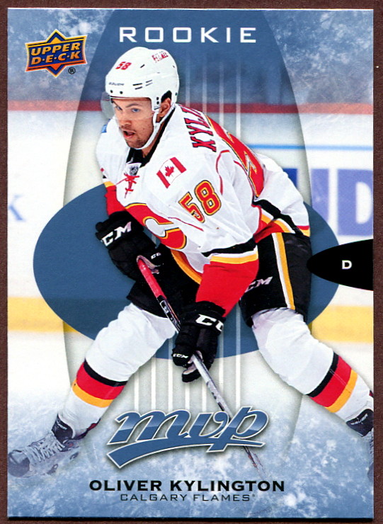 201617 Upper Deck MVP 293 Oliver Kylington RC Hockey Card Calgary Flames