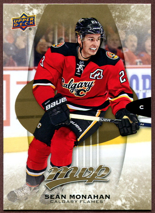 201617 Upper Deck MVP 46 Sean Monahan Hockey Card Calgary Flames