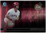 2016 Bowman Chrome Draft Draft Dividends #DDMT Matt Thaiss Baseball Card - Los Angeles Angels