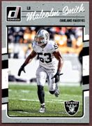 2016 Donruss #223 Malcolm Smith Football Card - Oakland Raiders