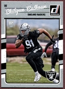 2016 Donruss #341 Shilique Calhoun RC Football Card - Oakland Raiders