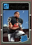 2016 Donruss #363 DeAndre Washington RR RC Football Card - Oakland Raiders