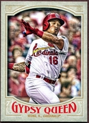 2016 Topps Gypsy Queen #57 Kolten Wong Baseball Card - St. Louis Cardinals