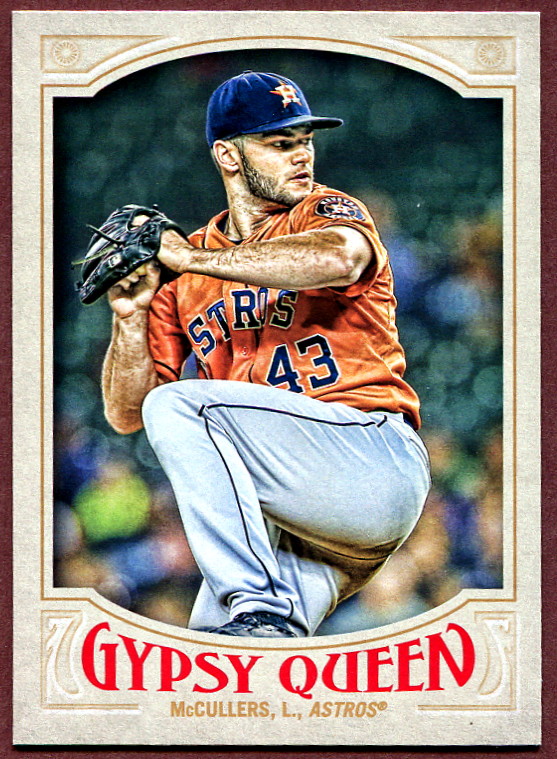 2016 Topps Gypsy Queen 92 Lance McCullers Baseball Card Houston Astros