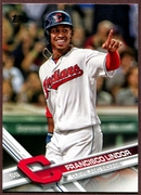 2017 Topps #119 Francisco Lindor Baseball Card - Cleveland Indians