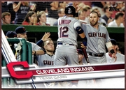 2017 Topps #122 Cleveland Indians Baseball Card - Cleveland Indians