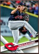 2017 Topps #688 Mike Clevinger Baseball Card - Cleveland Indians 
