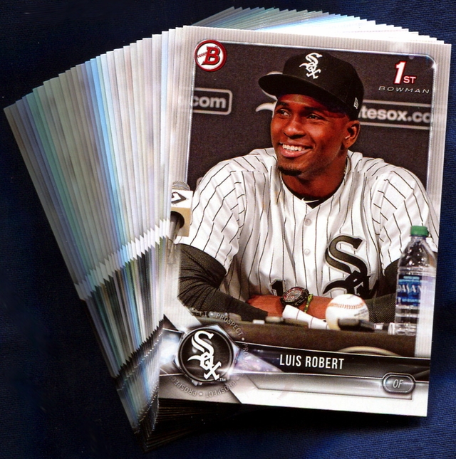 2018 Bowman & Bowman Prospects Chicago White Sox Baseball Card Singles