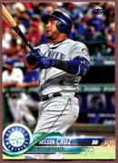 2018 Topps #220 Nelson Cruz Baseball Card - Seattle Mariners 