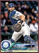 2018 Topps #513 Mike Zunino Baseball Card - Seattle Mariners 