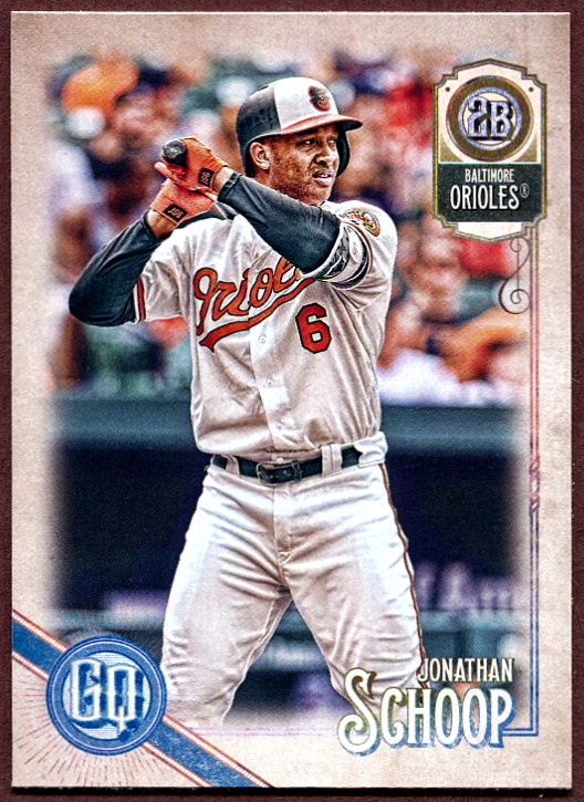 2018 Topps Gypsy Queen 97 Jonathan Schoop Baseball Card Baltimore