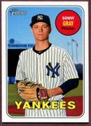 2018 Topps Heritage #177 Sonny Gray Baseball Card - New York Yankees 