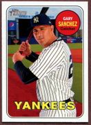 2018 Topps Heritage #191 Gary Sanchez Baseball Card - New York Yankees 